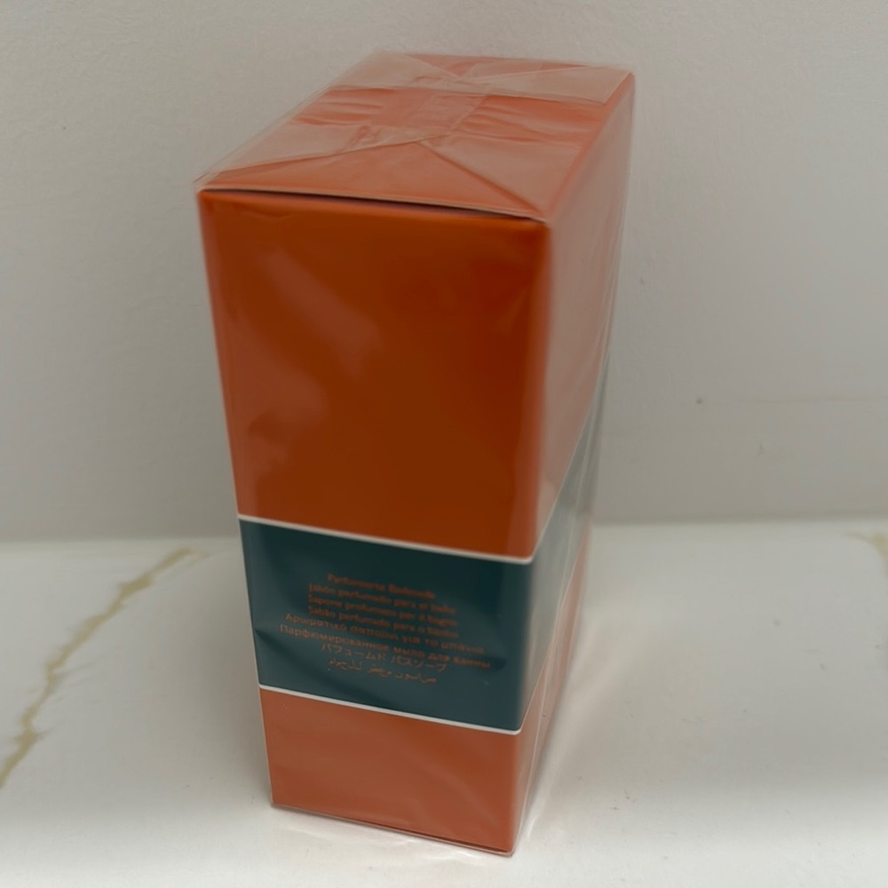10 Hermès Eau d'Orange Verte Soap Set(Sealed) - Picture 8 of 10
